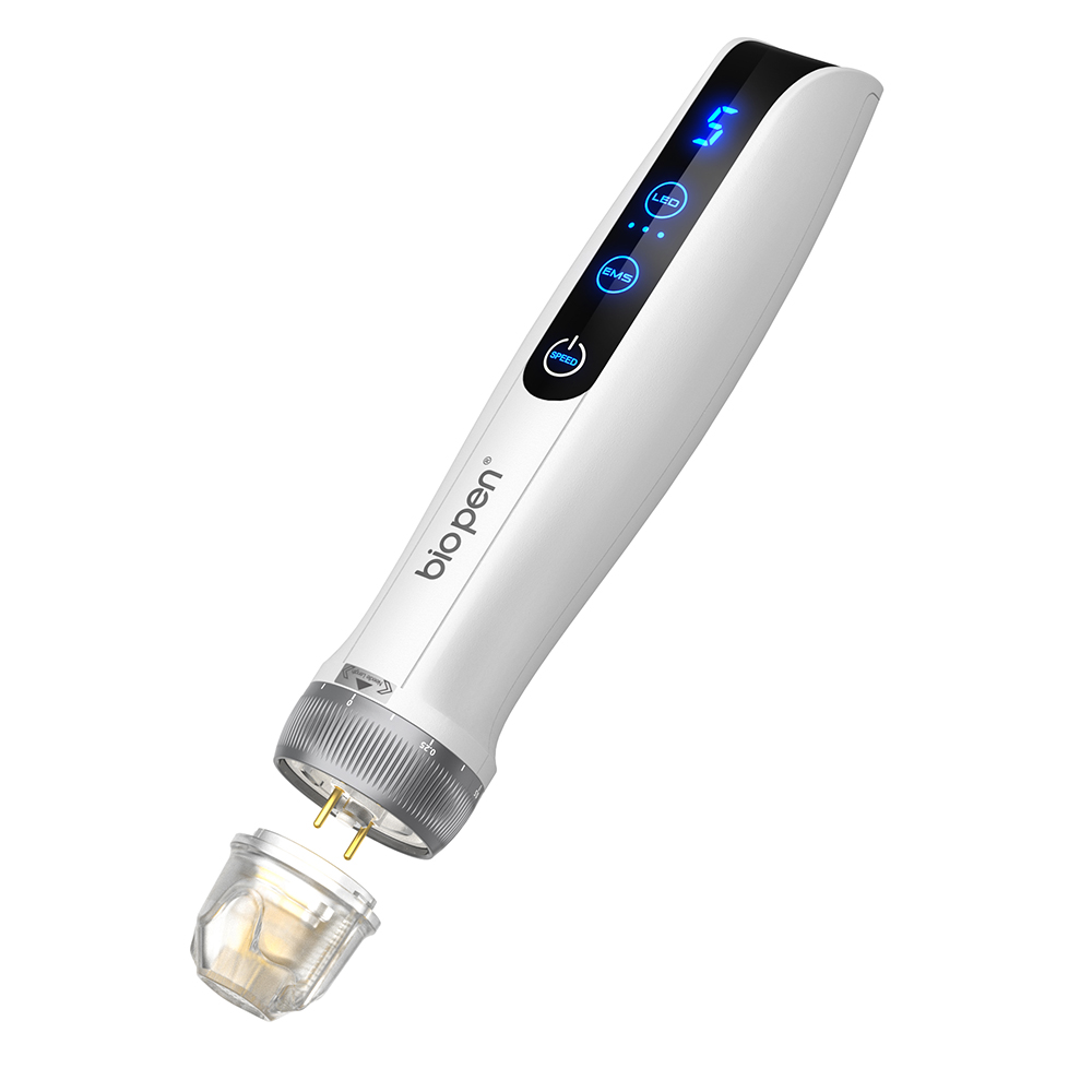 Bio Pen Q2 By 3-in-1 Microneedling Pen With LED Light Therapy