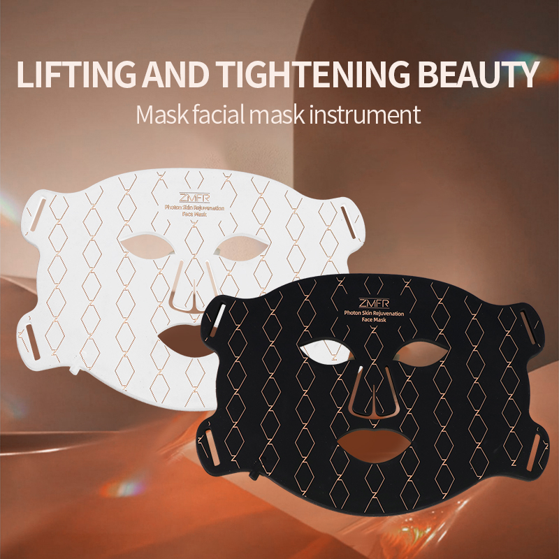 Silicone 4 Color Led Facial Skin Beauty Therapy Masks-LM12