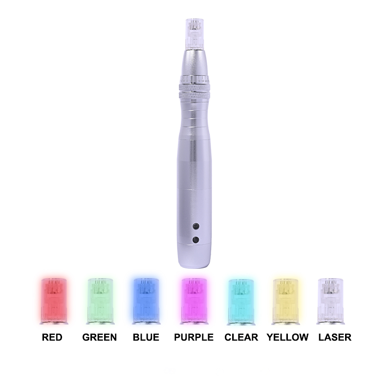 Portable Derma Pen 7 Color Smart Led Derma Pen For Home Use