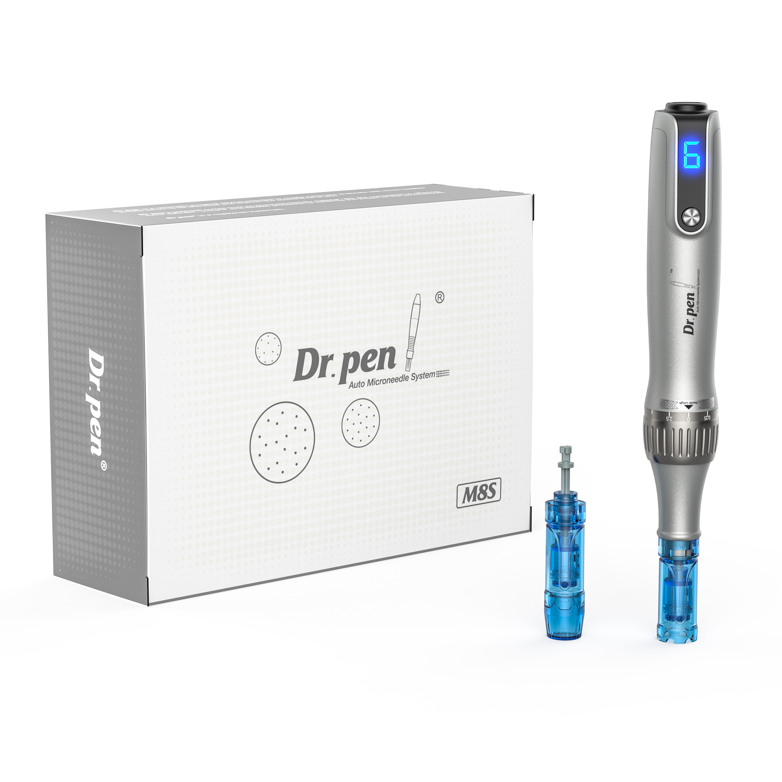 6-speed Portable Home Using Microneedling Derma Pen M8S