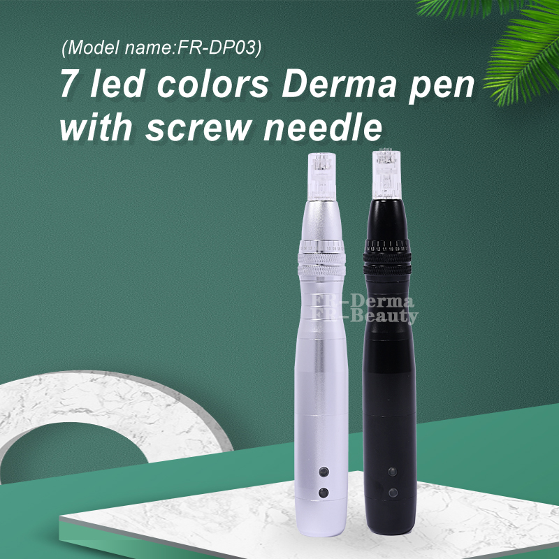 Portable Derma Pen 7 Color Smart Led Derma Pen For Home Use